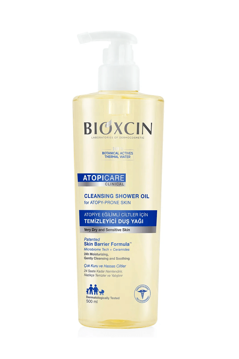 Bioxcin Atopicare Temizleyici Duş Yağı 500 ml - Aşırı Kuru Ciltler