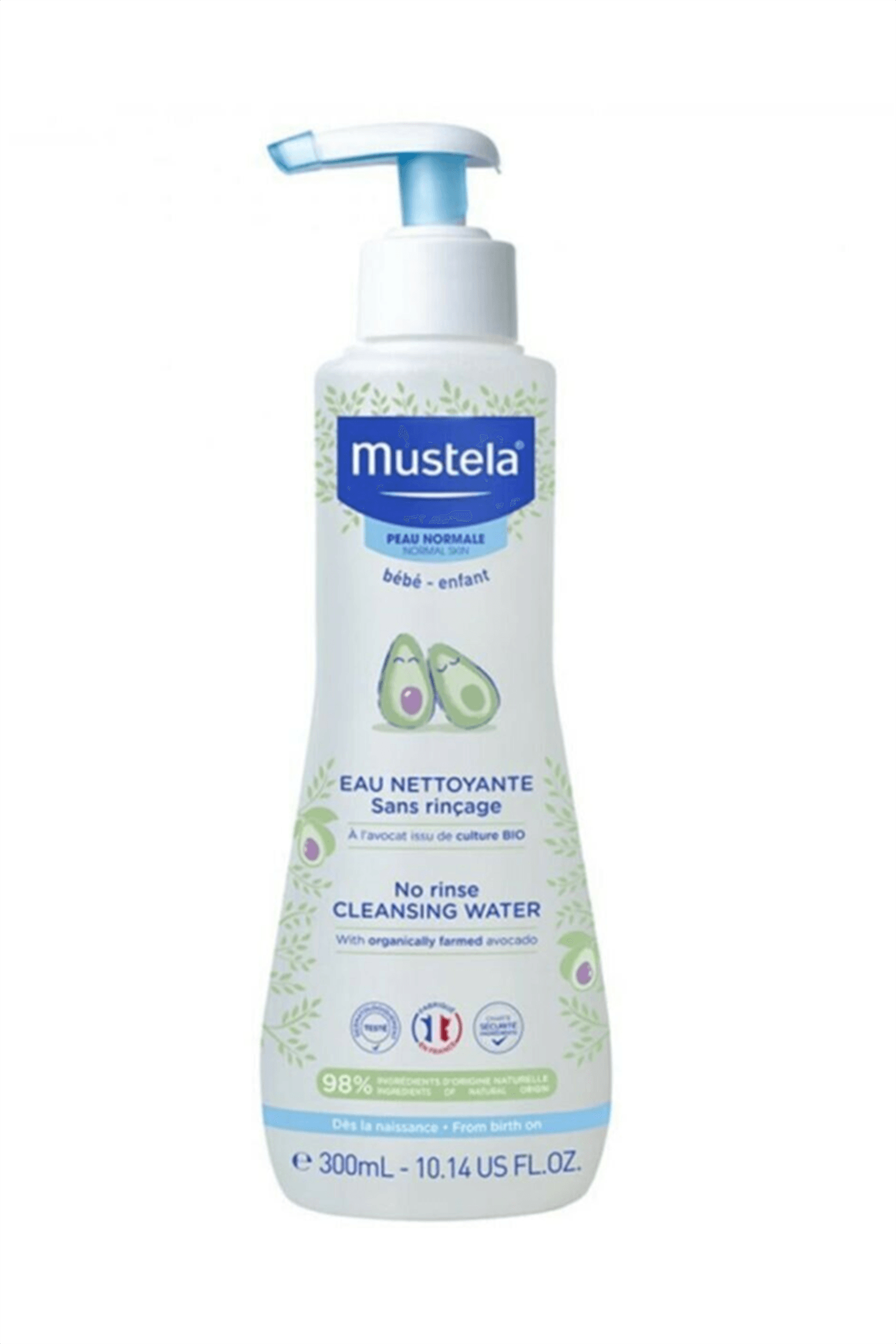 Mustela Durulama Gerektirmeyen Temizleyici Sıvı 300ml