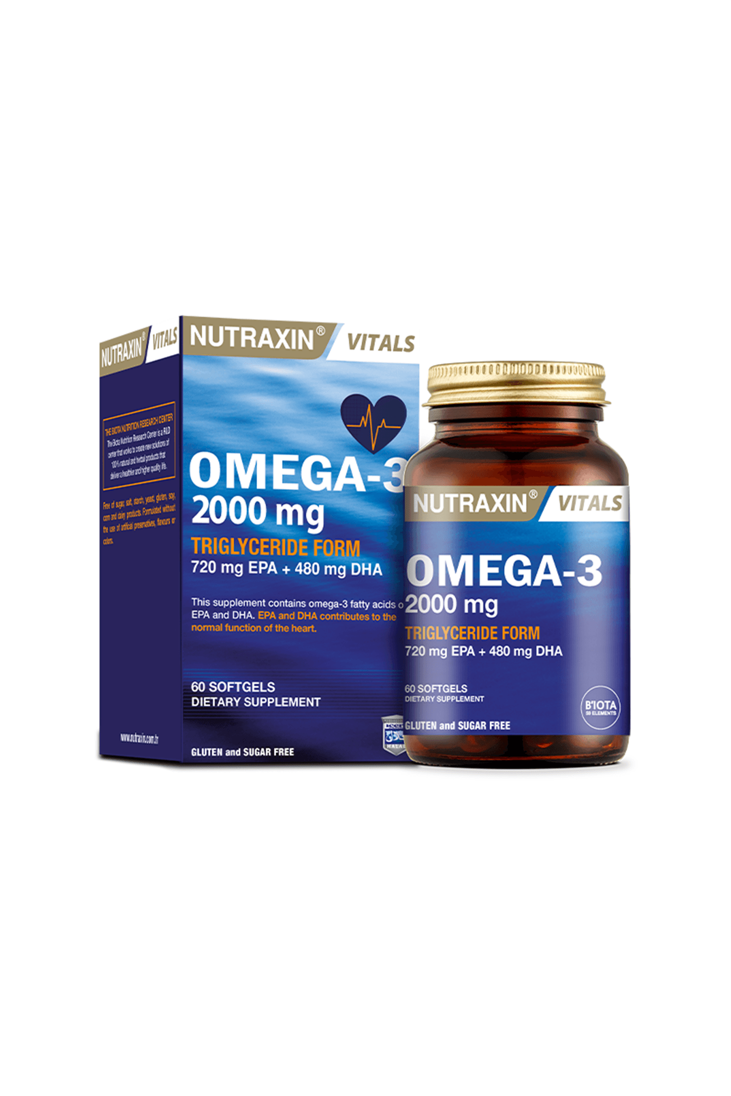 Nutraxin Omega 3 2000 mg 60 Tablet