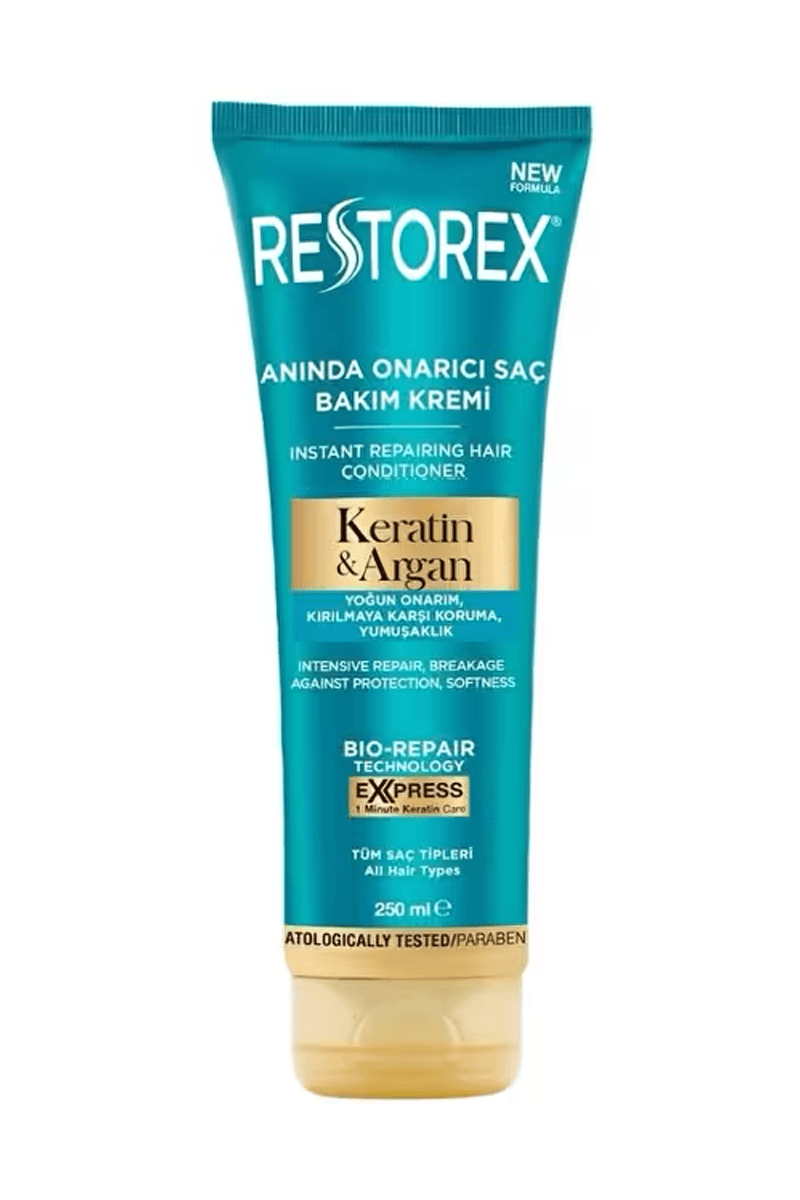 Restorex Keratin & Argan Onarıcı Saç Bakım Kremi 250 ml