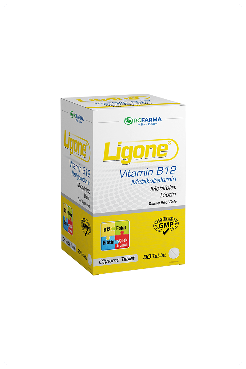 Ligone Vitamin B12 30 Çiğneme Tablet