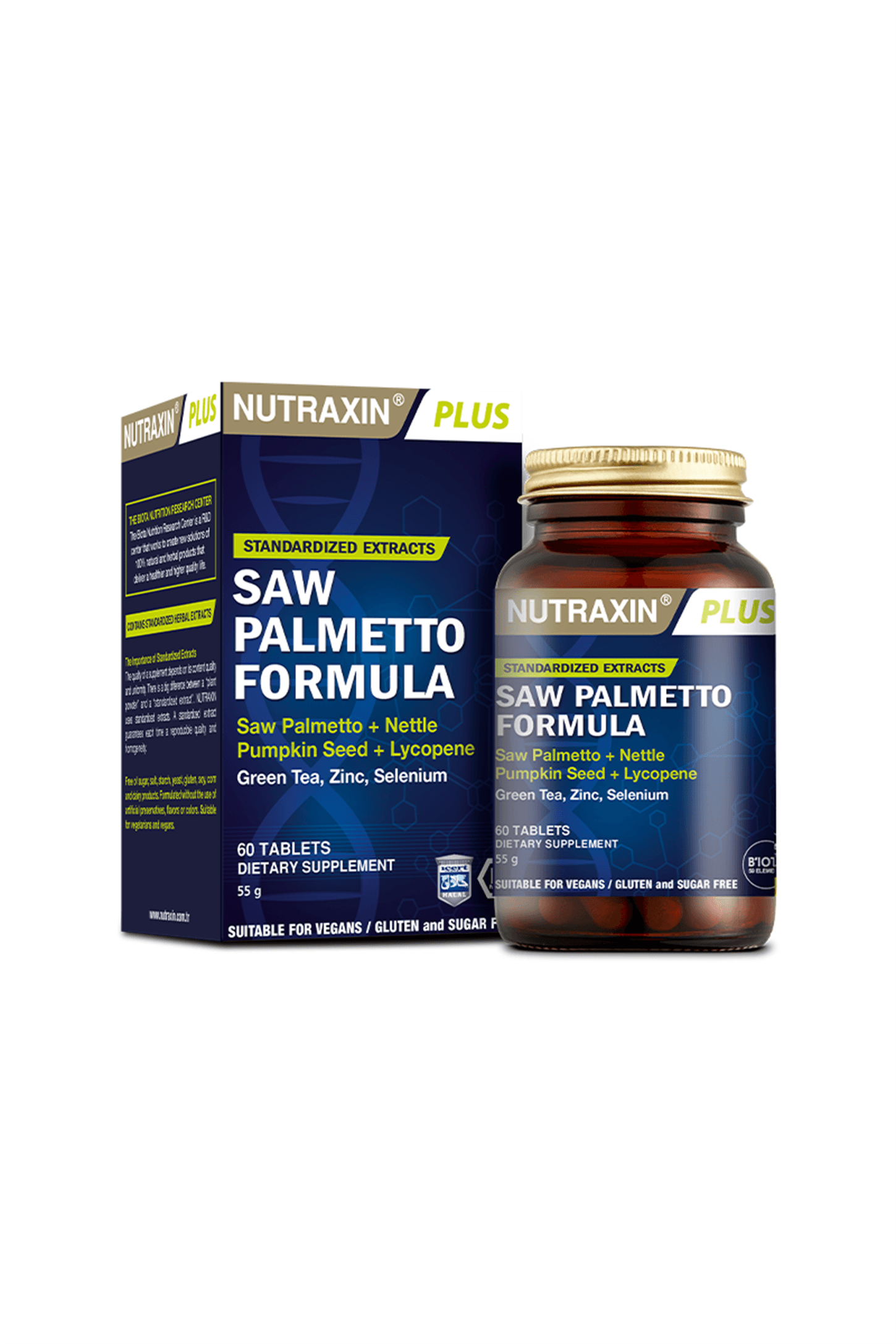 Nutraxin Saw Palmetto Formula 60 Tablet