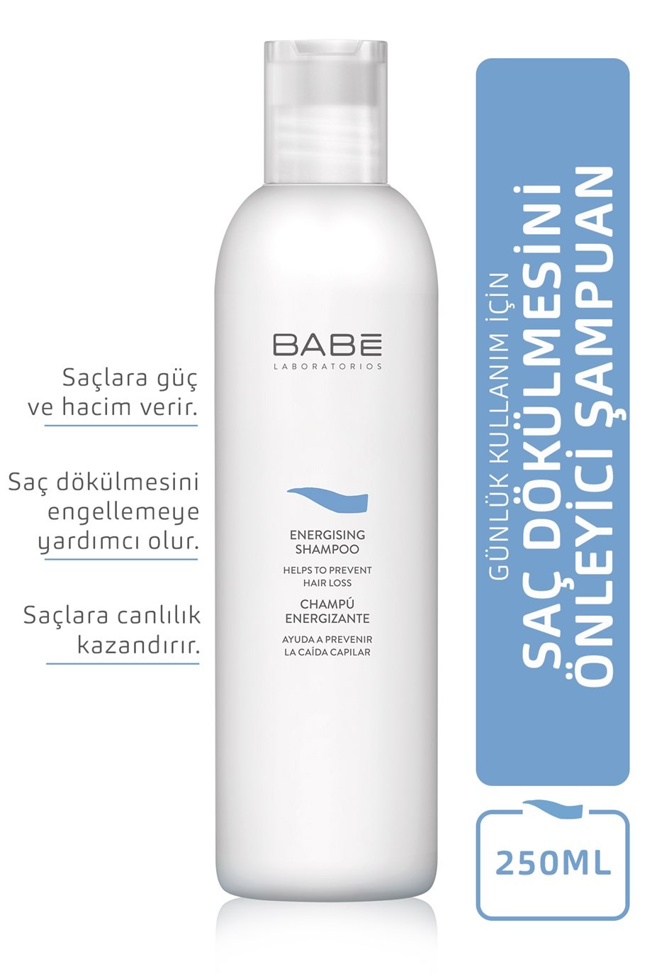 BABE Energising Canlandırıcı Şampuan - 250ml