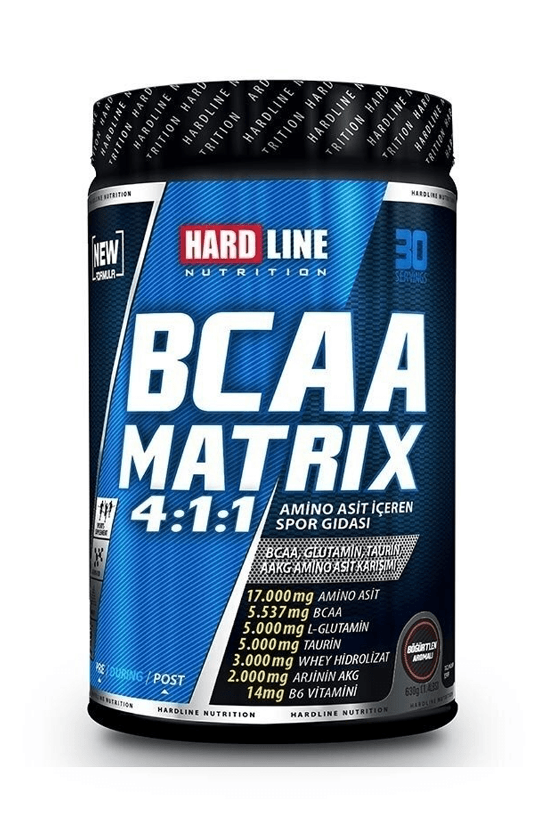 Hardline BCAA Matrix Bögürtlen 630 gr