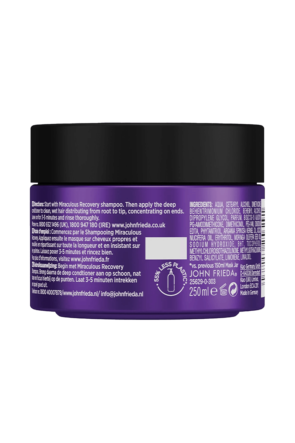 John Frieda Frizz Ease Miraculous Recovery Saç Bakım Maskesi 250ml