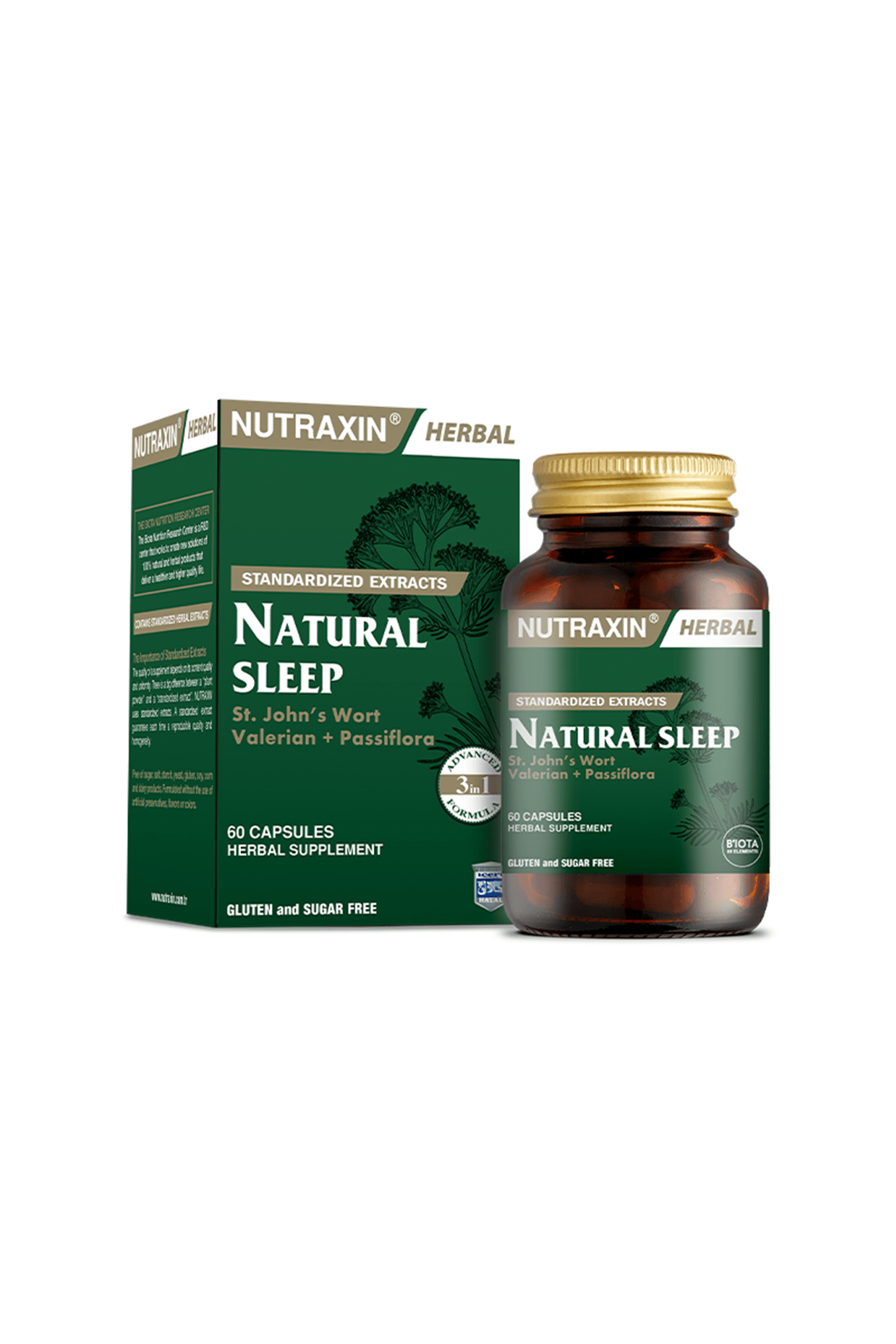 Nutraxin Natural Sleep 60 Kapsül