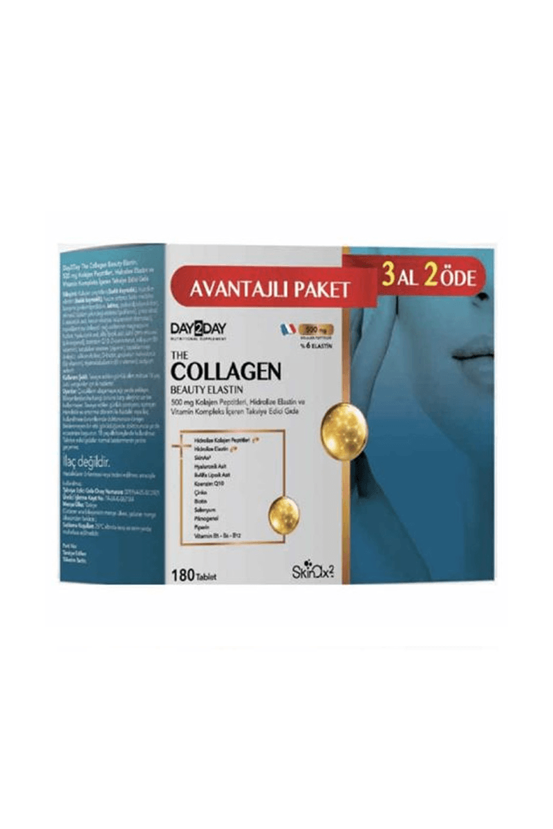 Day2Day The Collagen Beauty Elastin 180 Tablet