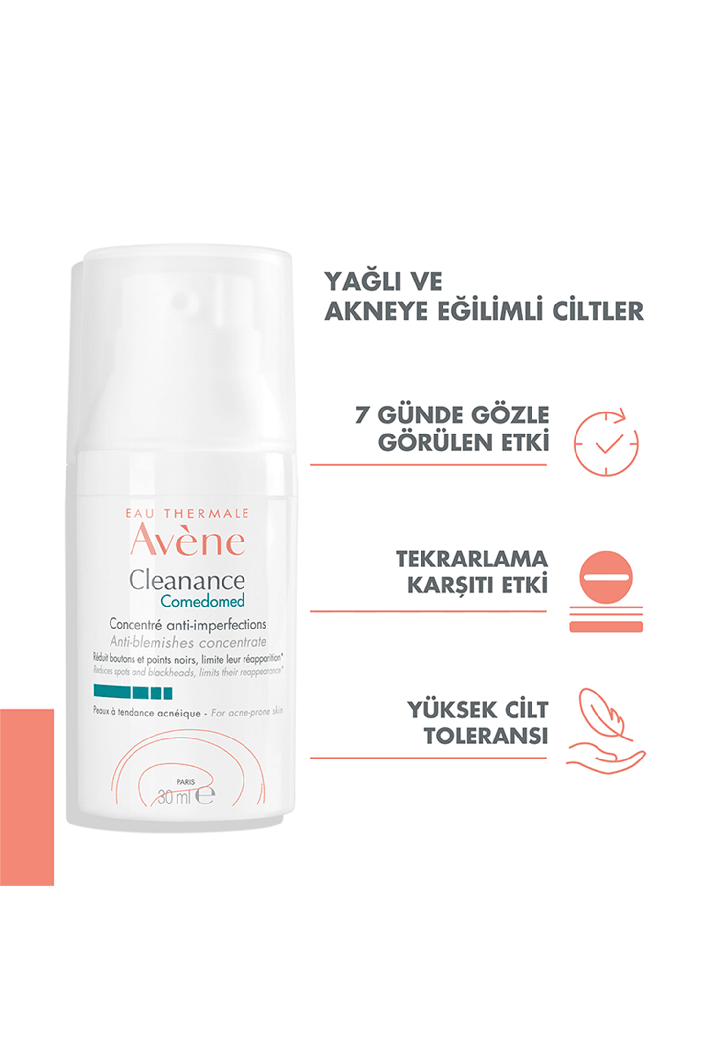 Avene Cleanance Comedomed Konsantre Bakım Kremi 30 ml