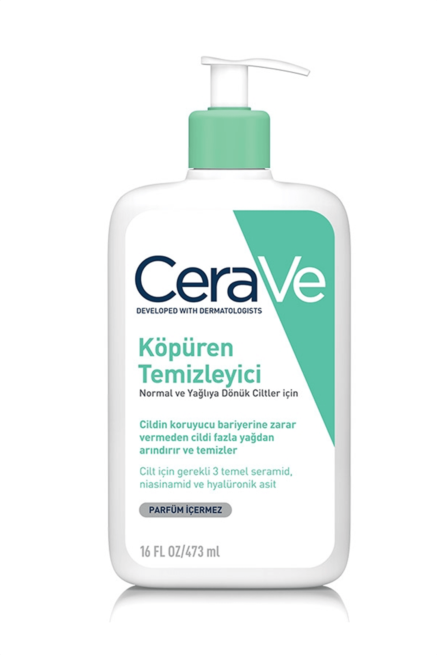 CeraVe Foaming Cleanser 473 ml  - Köpüren Temizleyici