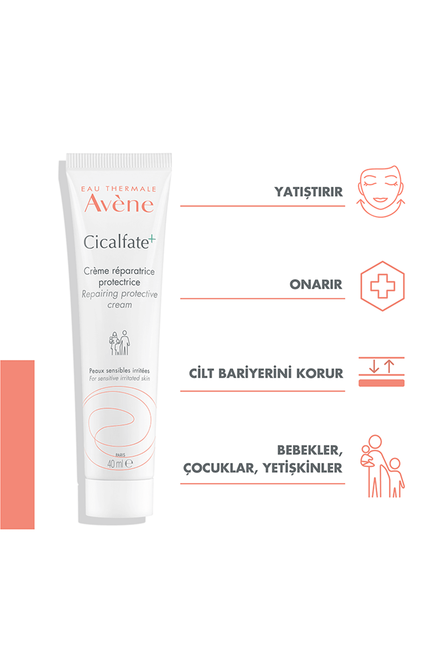 Avene Cicalfate Bariyer Onarici Krem 40 ml