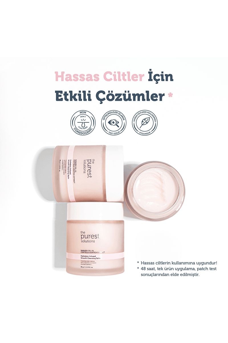 The Purest Solutions Hassas ve Kuru Ciltler İçin Temizleyici Balm 85 gr