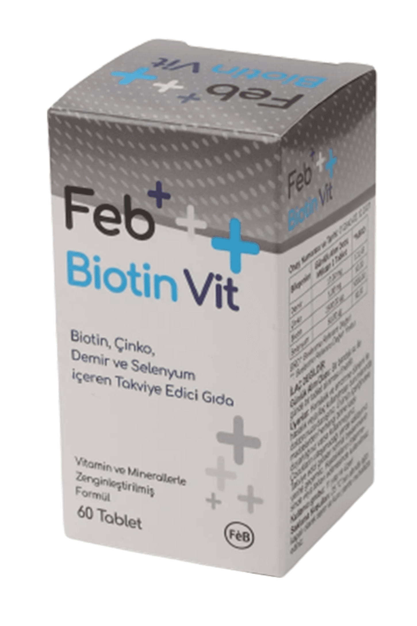 Feb Biotin Vit 60 Tablet