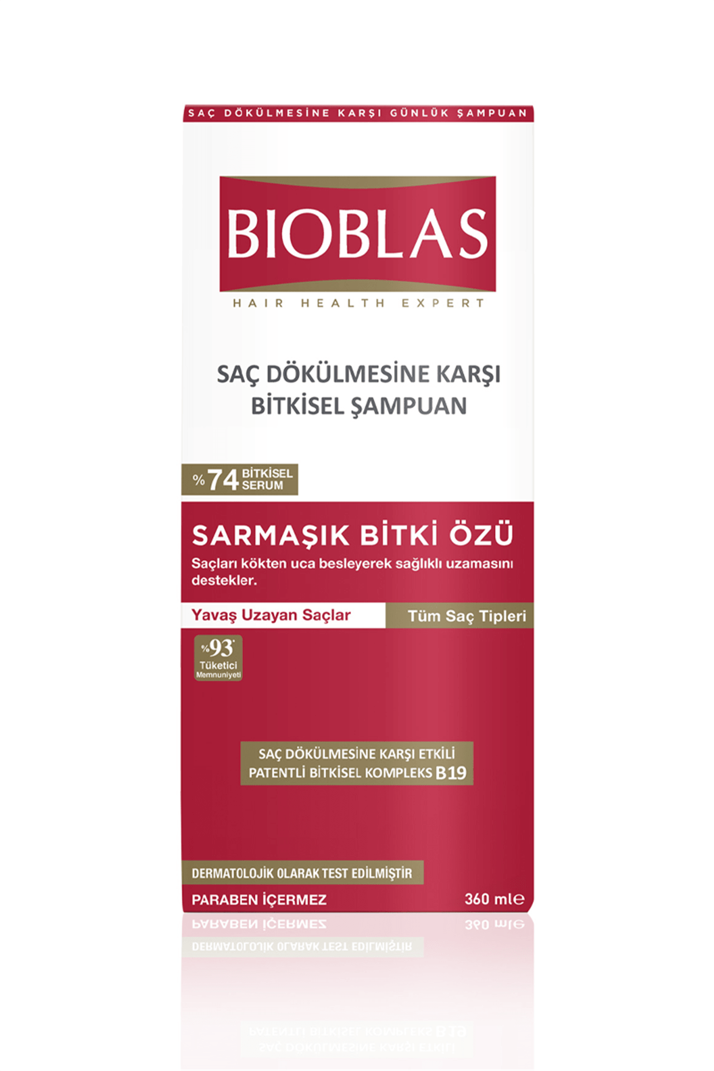 Bioblas Saç Dökülmesine Karşı Sarmaşık Bitki Özü Şampuan 360 ml