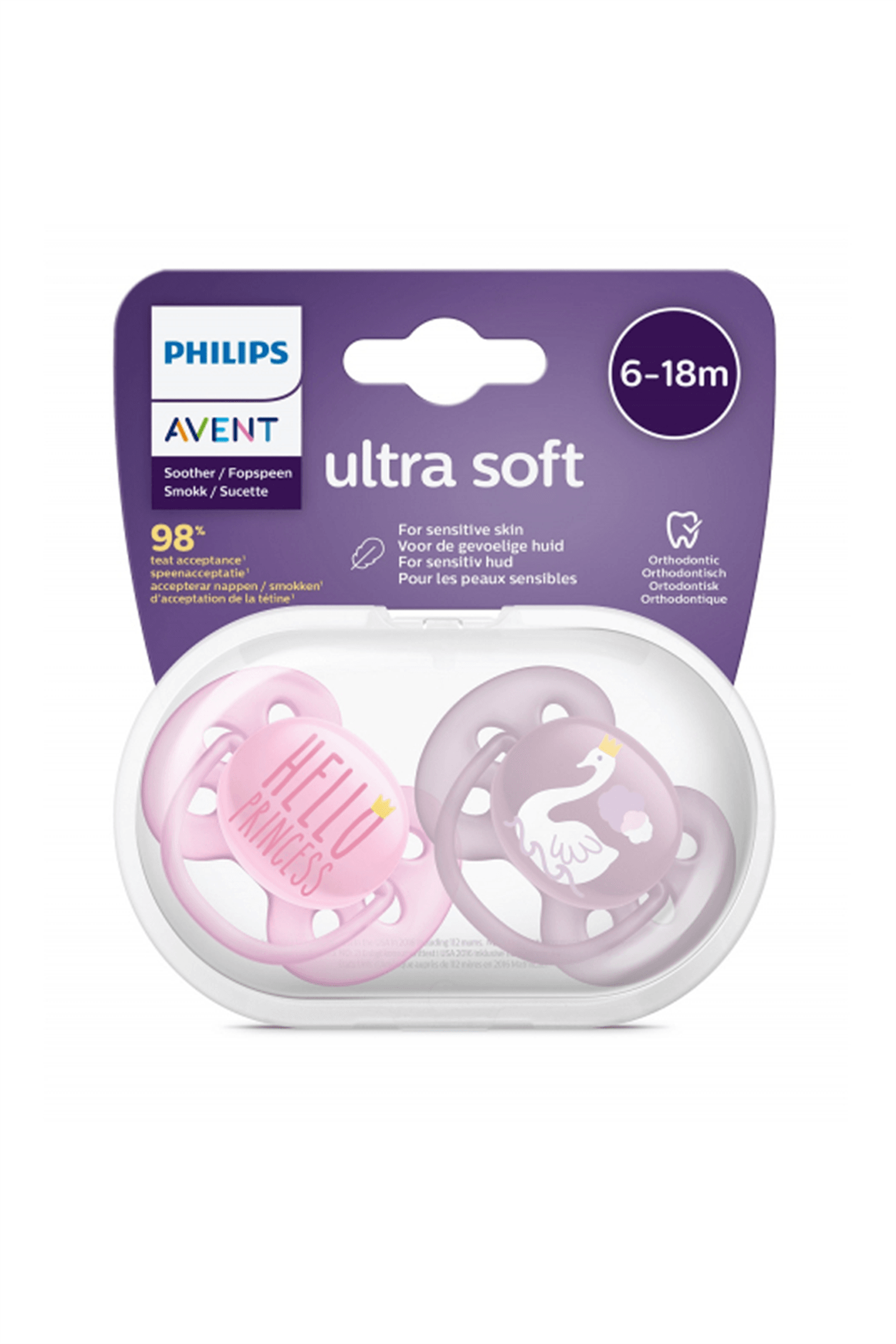 Philips Avent SCF 223/02 Ultra Soft Emzik 6-18 Ay Kiz