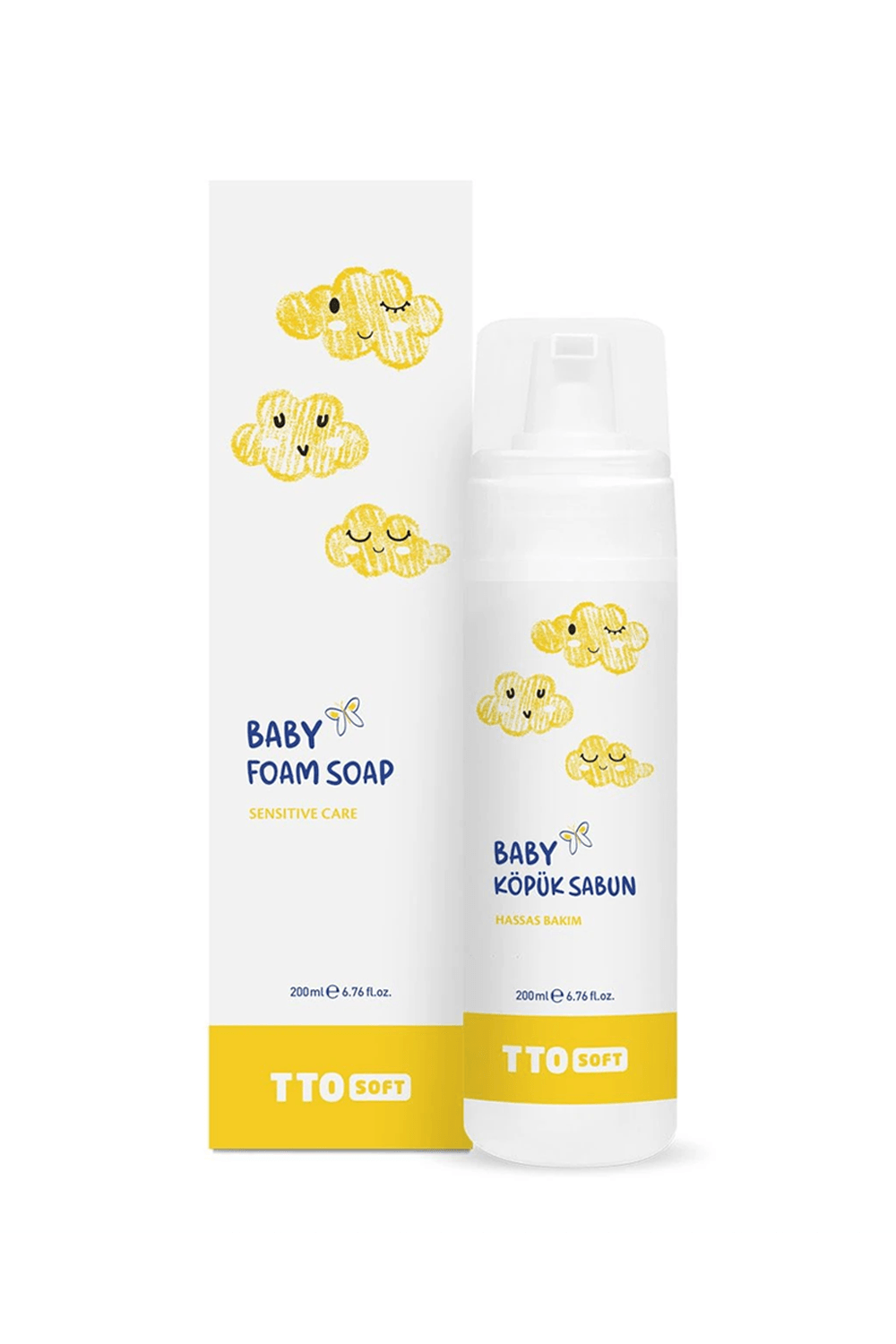 TTO Soft Baby Köpük Sabun 200 ml