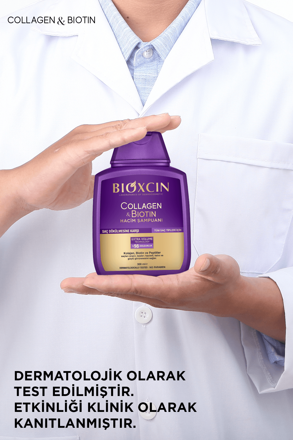 Bioxcin Collagen Biotin Hacim Şampuanı 300 ml