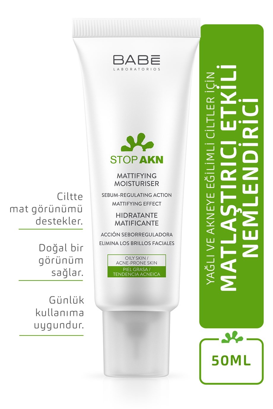 BABE StopAkn Mattifying Moisturiser 50ml