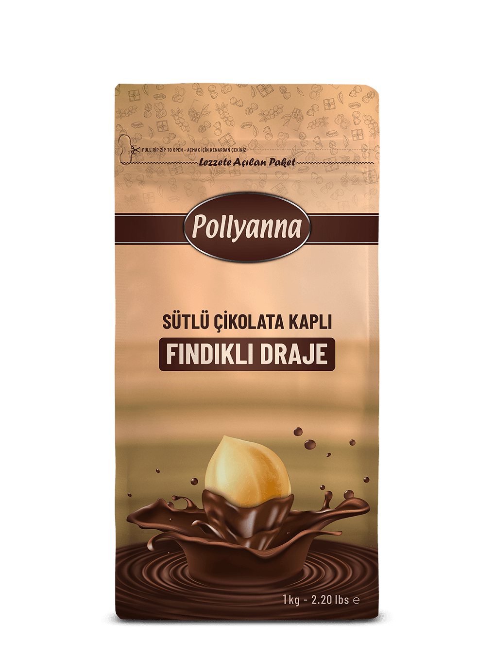 POLLYANNA FINDIKLI DRAJE (1 KG)