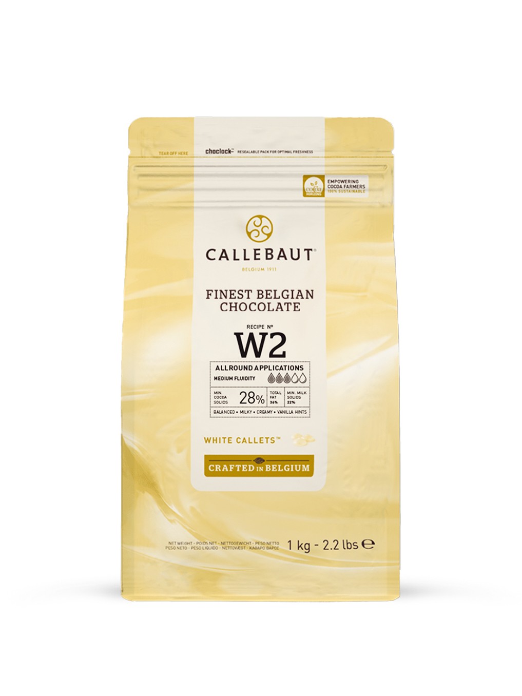 CALLEBAUT BEYAZ DROP ÇİKOLATA (1 KG)