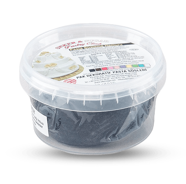 ŞEKER SUGAR ŞEKER HAMURU SİYAH (200 GR)