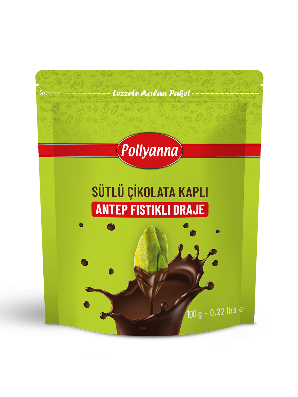POLLYANNA ANTEP FISTIKLI DRAJE EXTRA (100 GR)