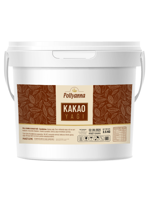 POLLYANNA KAKAO YAĞI (2,5 KG)