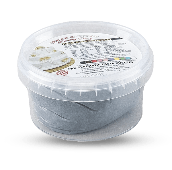 ŞEKER SUGAR ŞEKER HAMURU GRİ (200 GR)