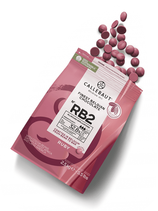 CALLEBAUT RUBY2 ÇİKOLATA DROP RB2 (2,5 KG)