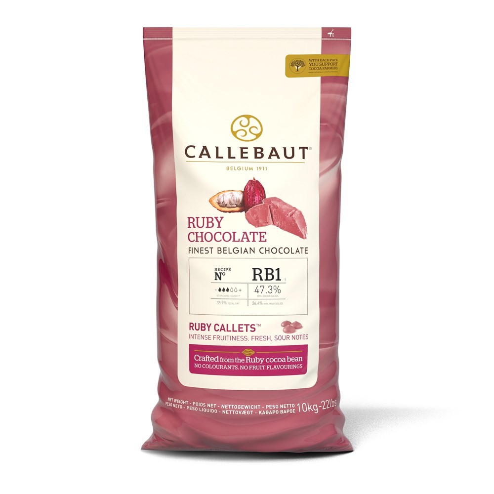 CALLEBAUT RUBY ÇİKOLATA DROP (10 KG)
