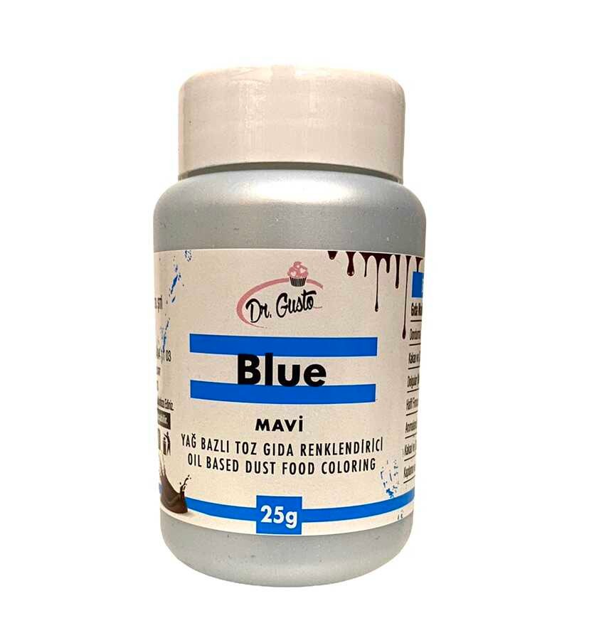 DR. GUSTO YAĞ BAZLI TOZ MAVİ (25 GR)