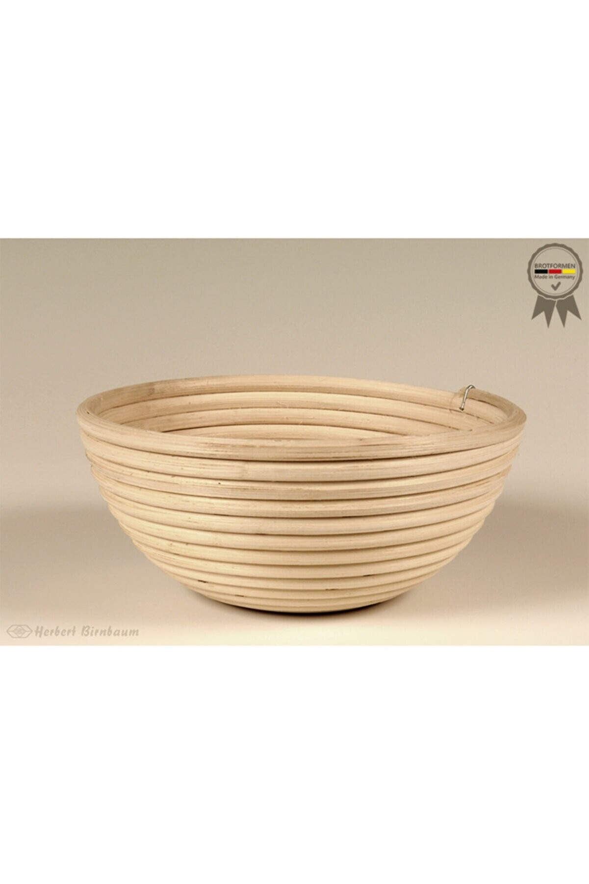 BAMBU YUVARLAK EKMEK MAYALAMA SEPETİ (19 CM)