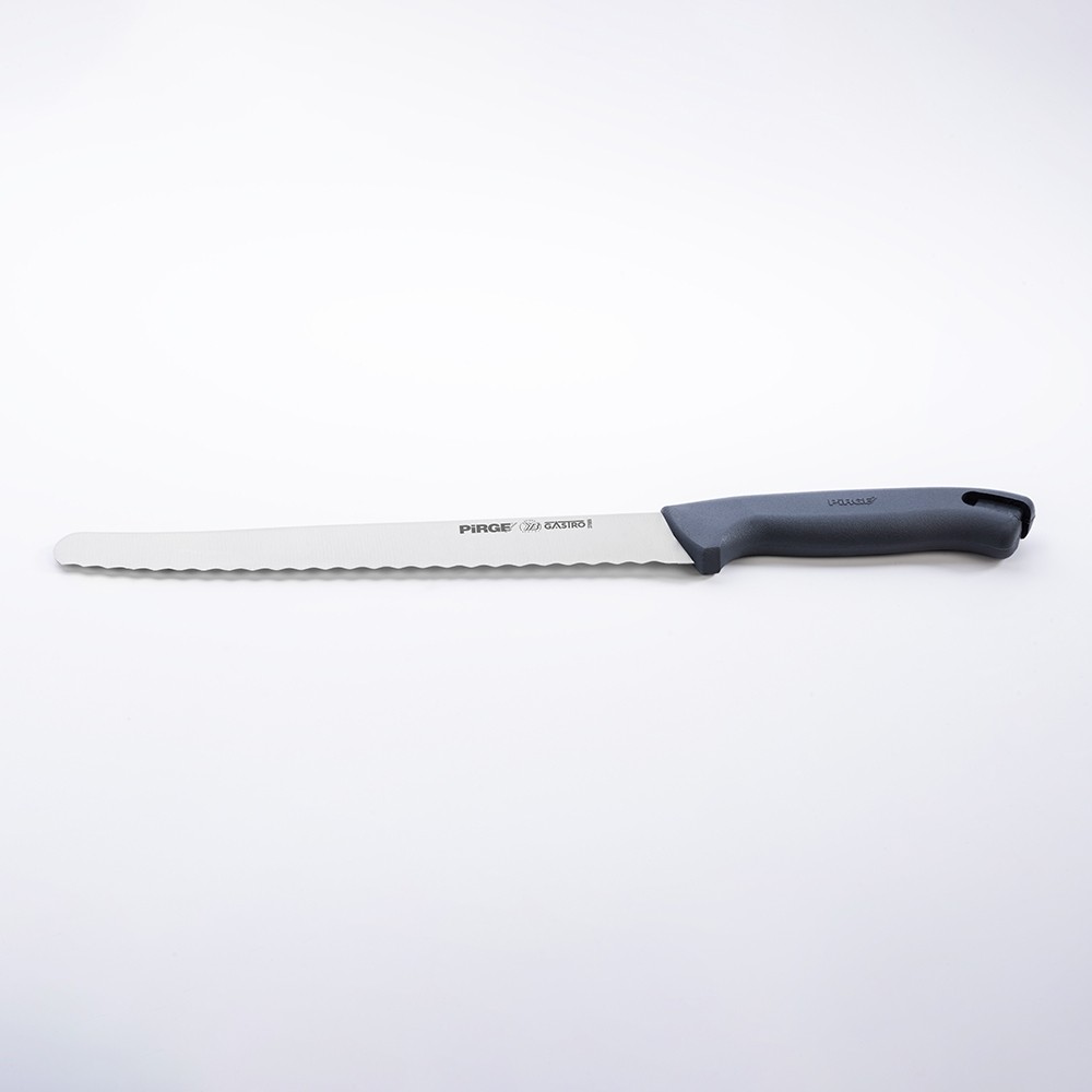 PİRGE GASTRO GRİ GENİŞ PRO EKMEK BIÇAĞI (22,5 CM)