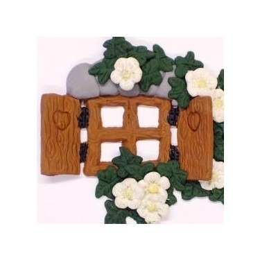 SİLİKON KALIP MASAL EVİ PENCERESİ
