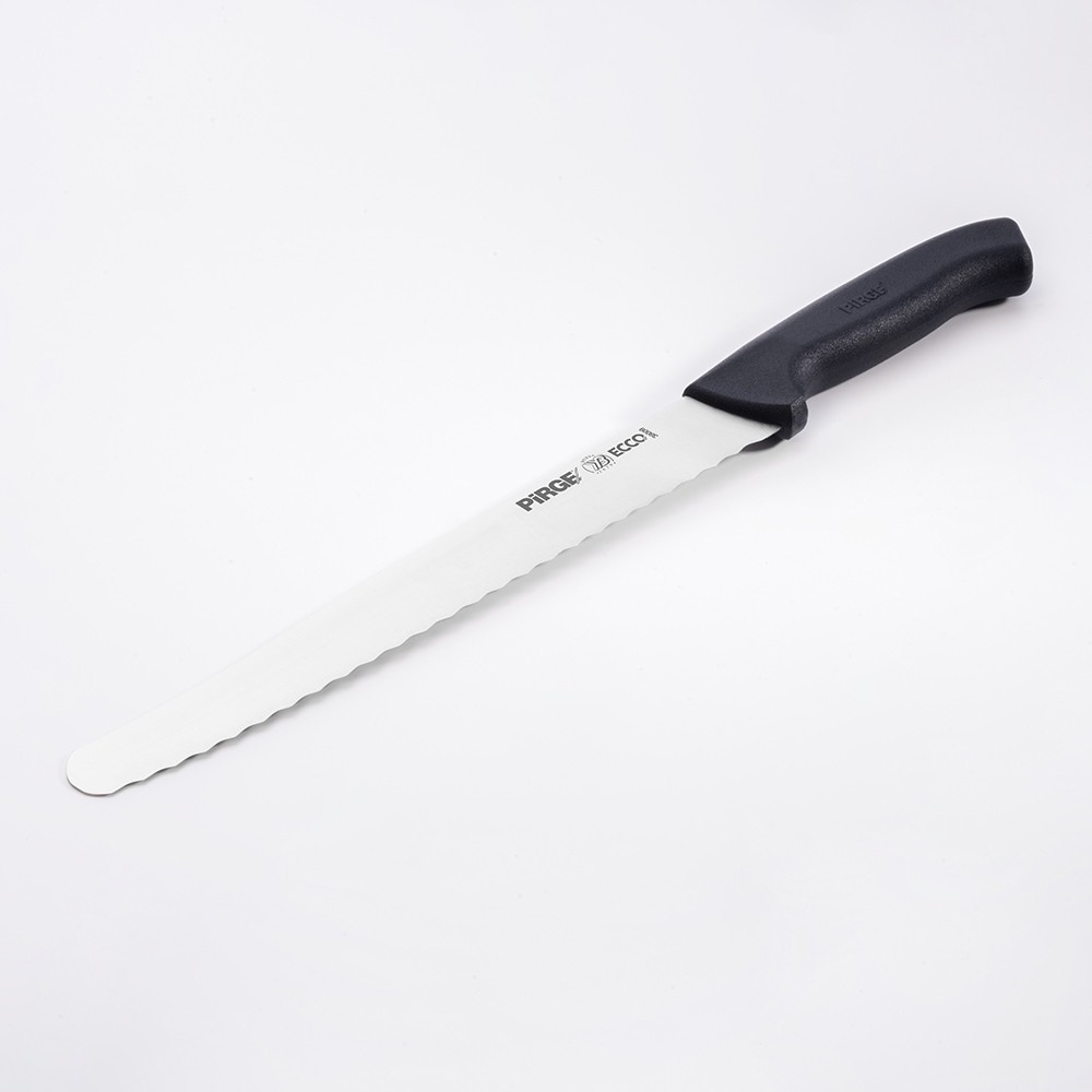 PİRGE ECCO SİYAH PRO EKMEK BIÇAĞI (22,5 CM)