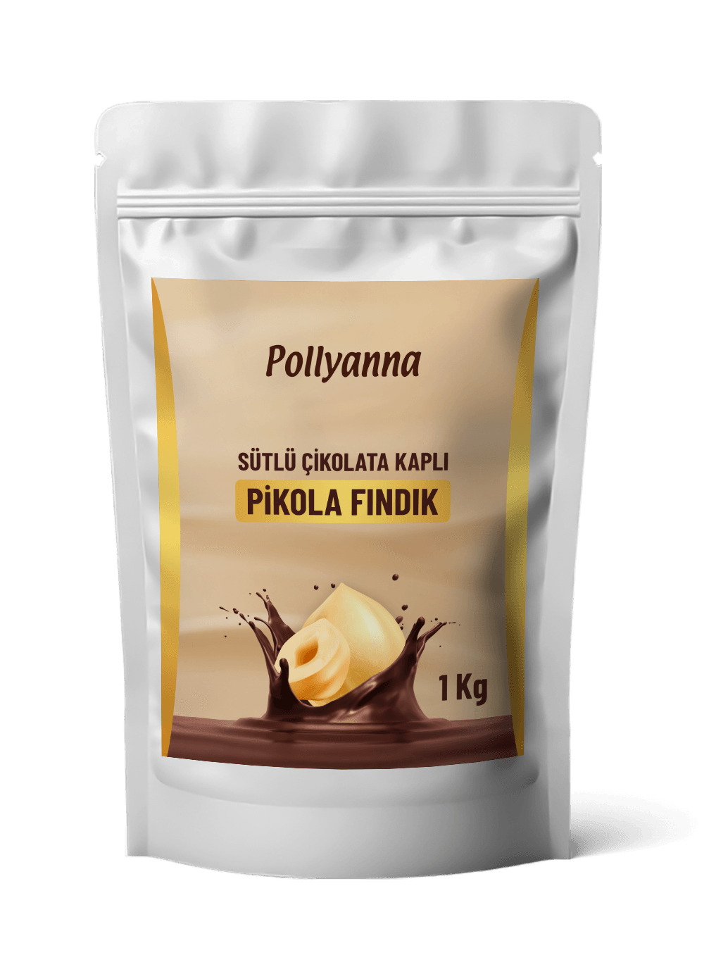 POLLYANNA SÜTLÜ ÇİKOLATA KAPLI PİKOLA FINDIK (1 KG)