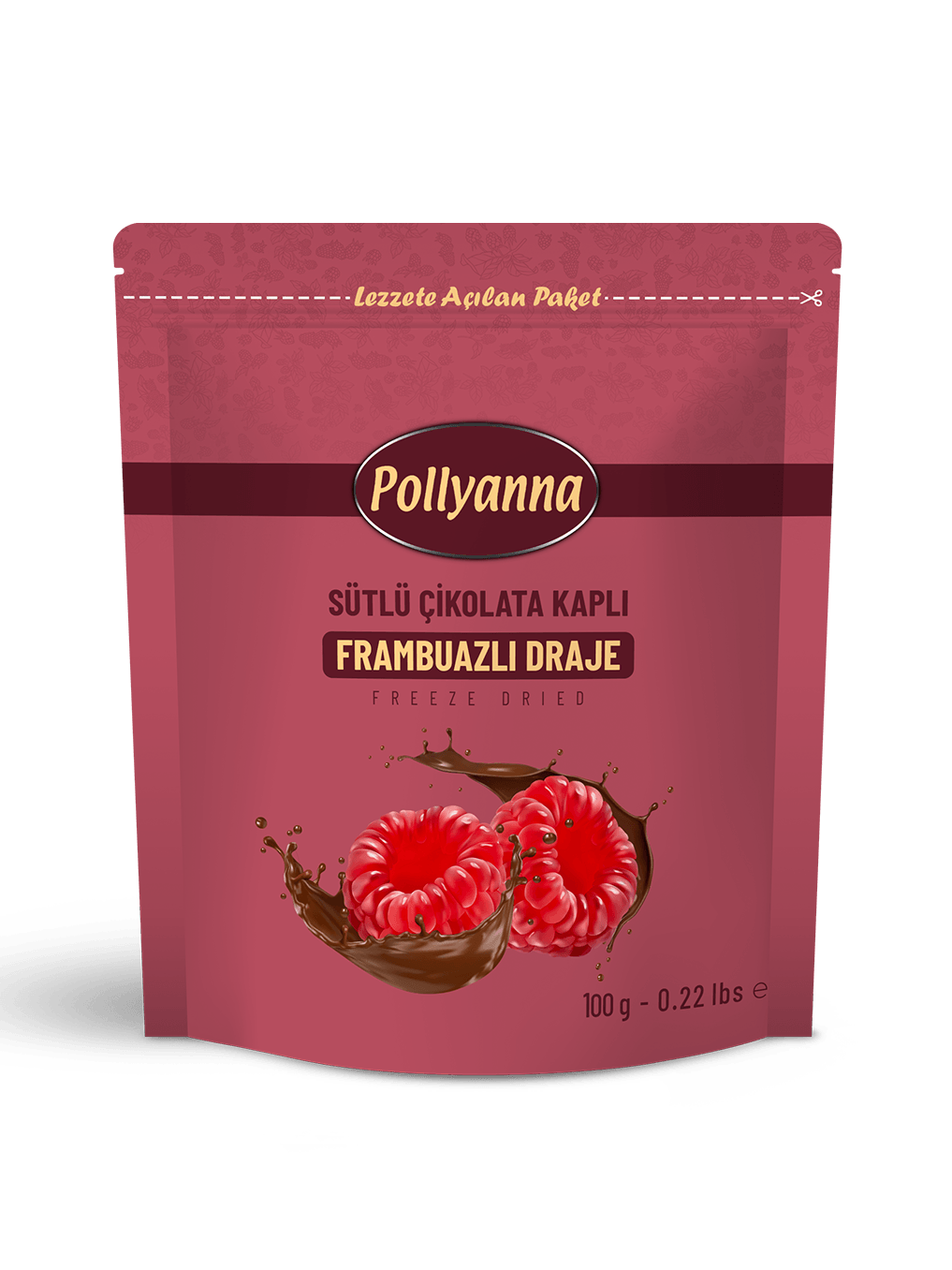 POLLYANNA FRAMBUAZLI DRAJE (100 GR)