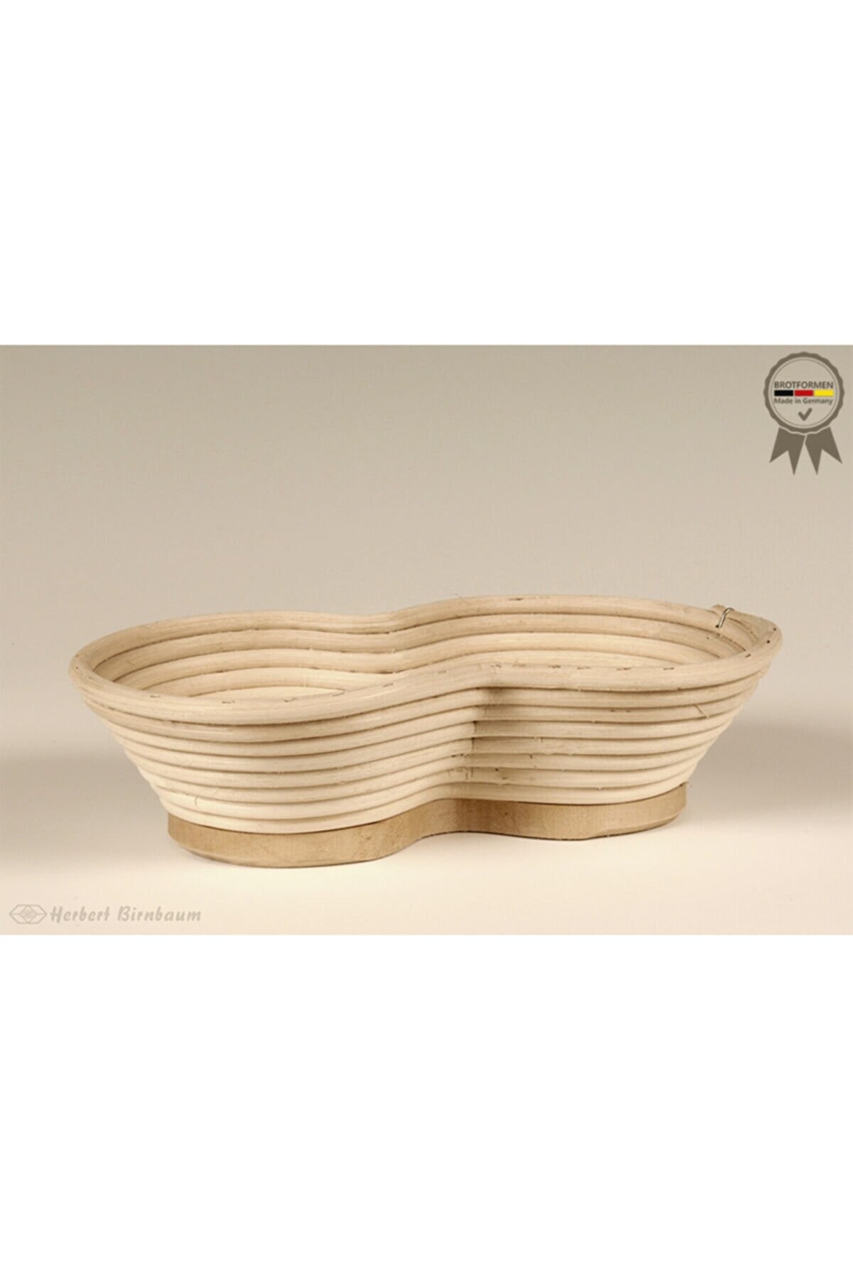 BAMBU İKİZ EKMEK MAYALAMA SEPETİ (24,5X14)