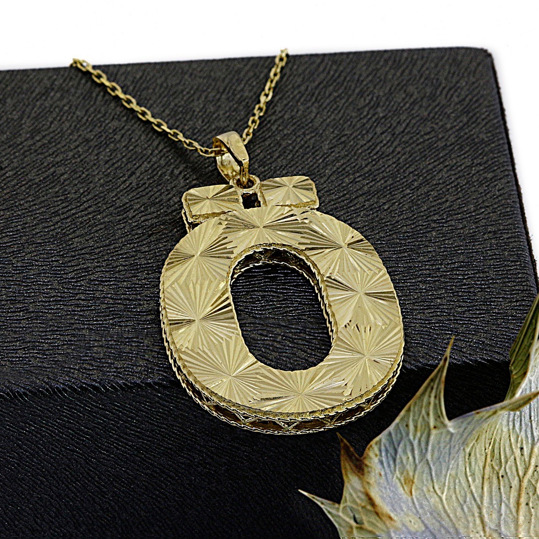Gold Letter Chain Necklace