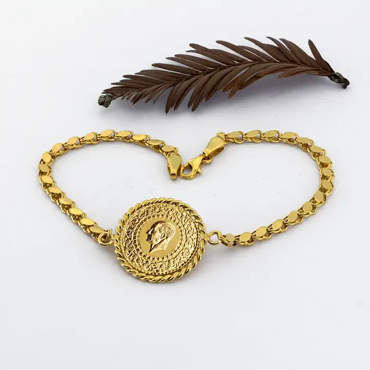 Ziynet Çeyrek Liralı Pul Zincir Bileklik