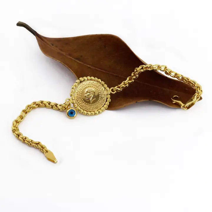 Ziynet Çeyrek Liralı Dorika Çerçeveli Bileklik