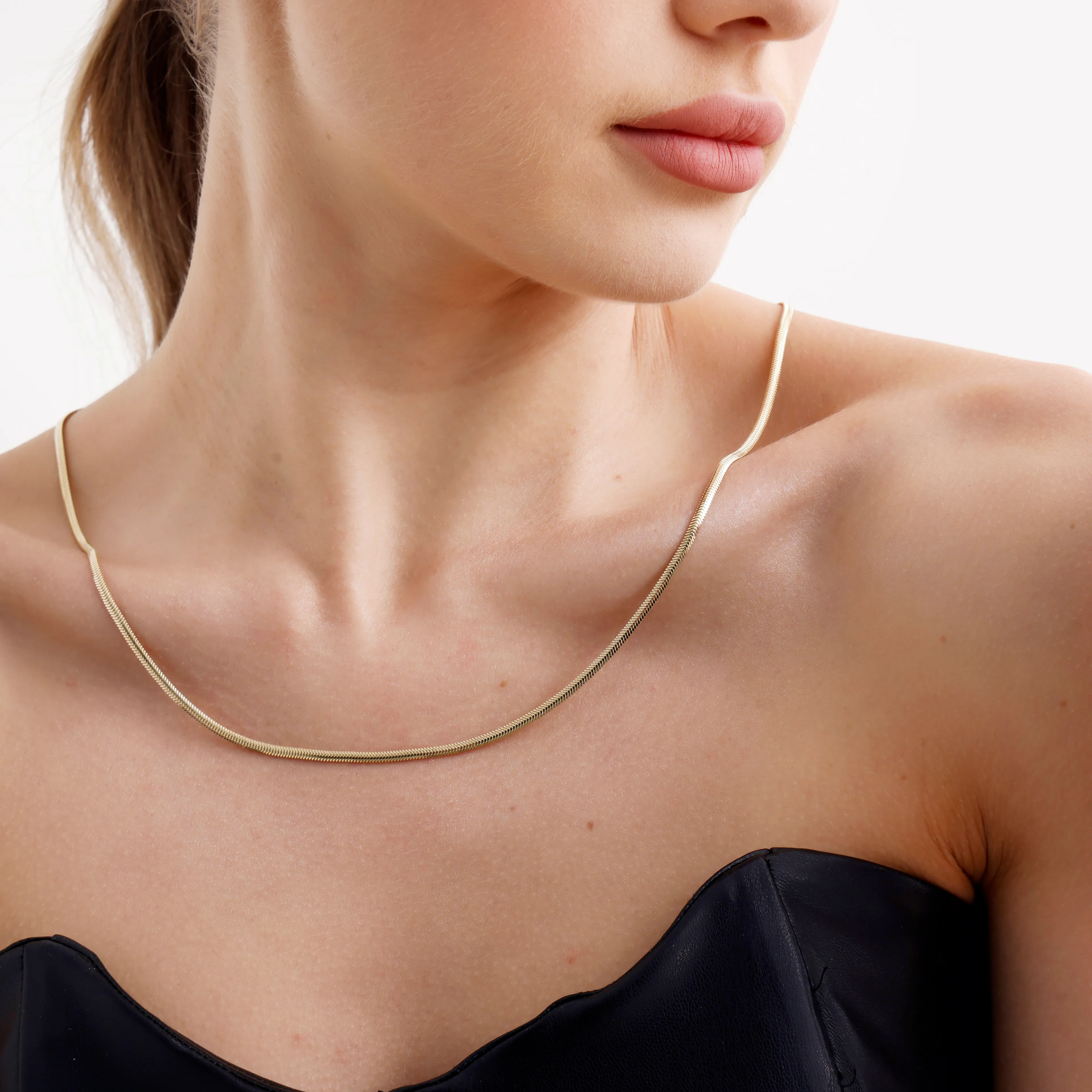 İtalyan Zincir Kolye 