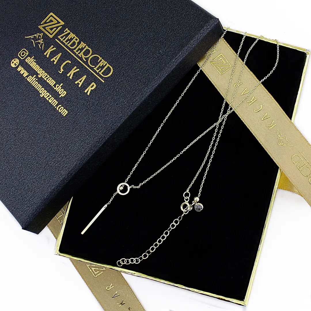 Hoop Gold Necklace