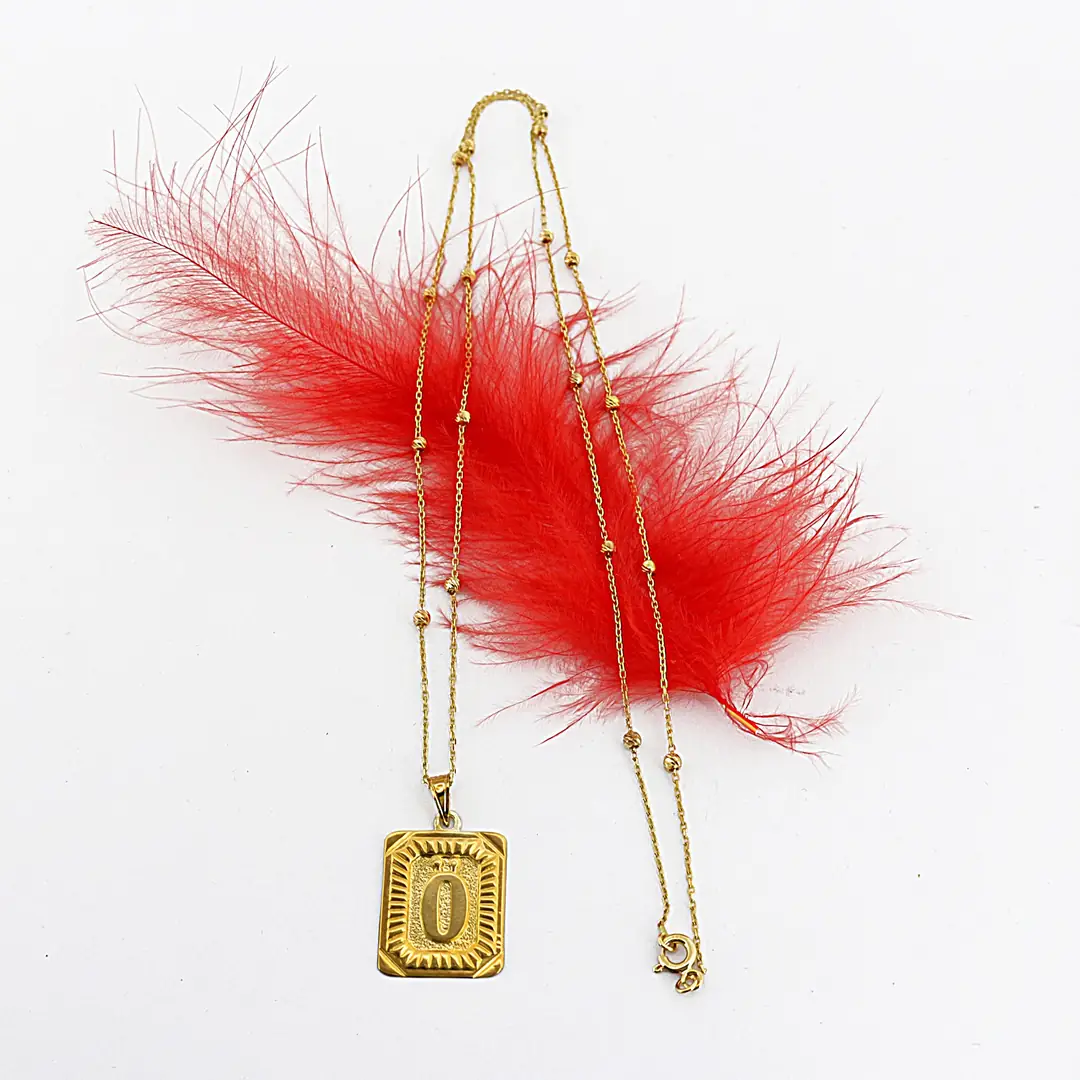 Initial Dorica Toplu Chain Necklace