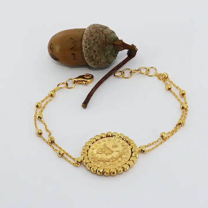 Reşat Çeyrek Liralı Dorika Toplu Bileklik