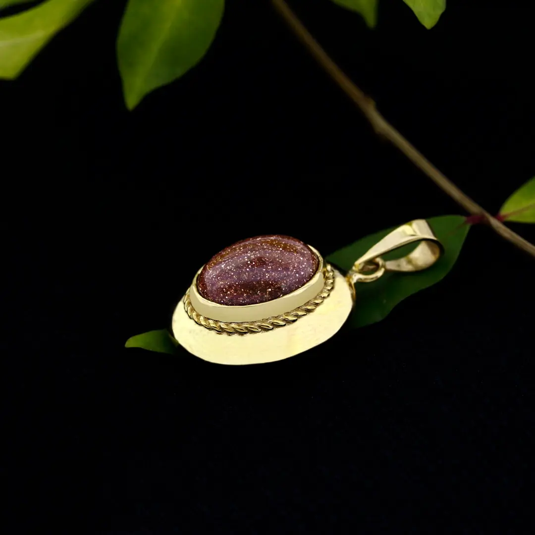 Kumtaş Gold Necklace Pendant Chain