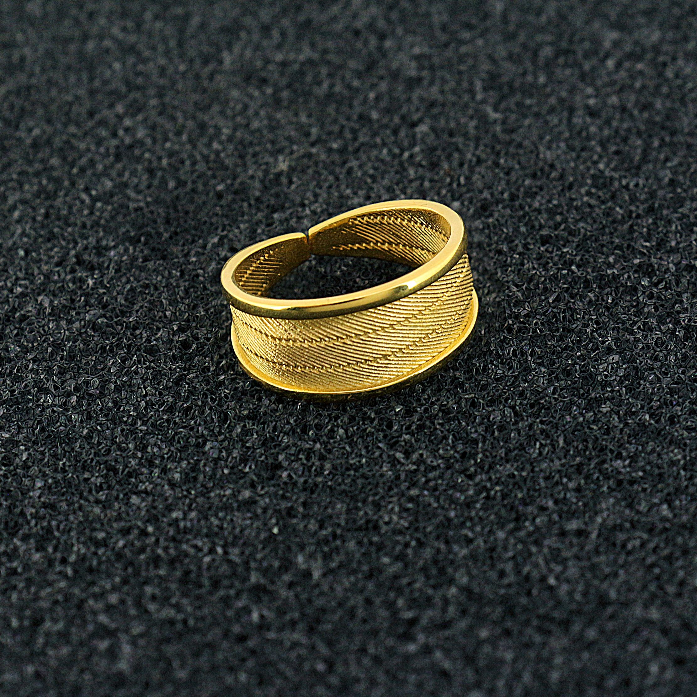 Gold Mesh Ring (Special Design Models)