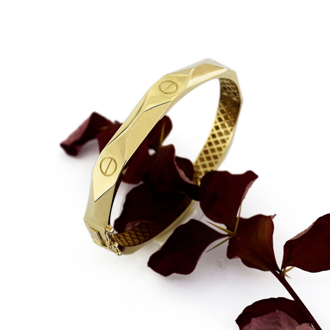 14K Cuff Gold Bracelet