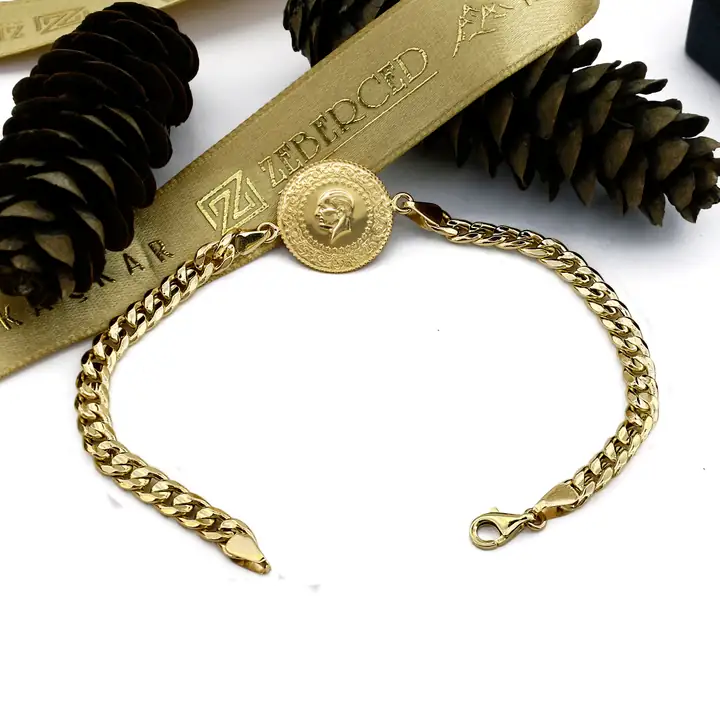 Ziynet Çeyrek Liralı Gurmet Zincir Bileklik