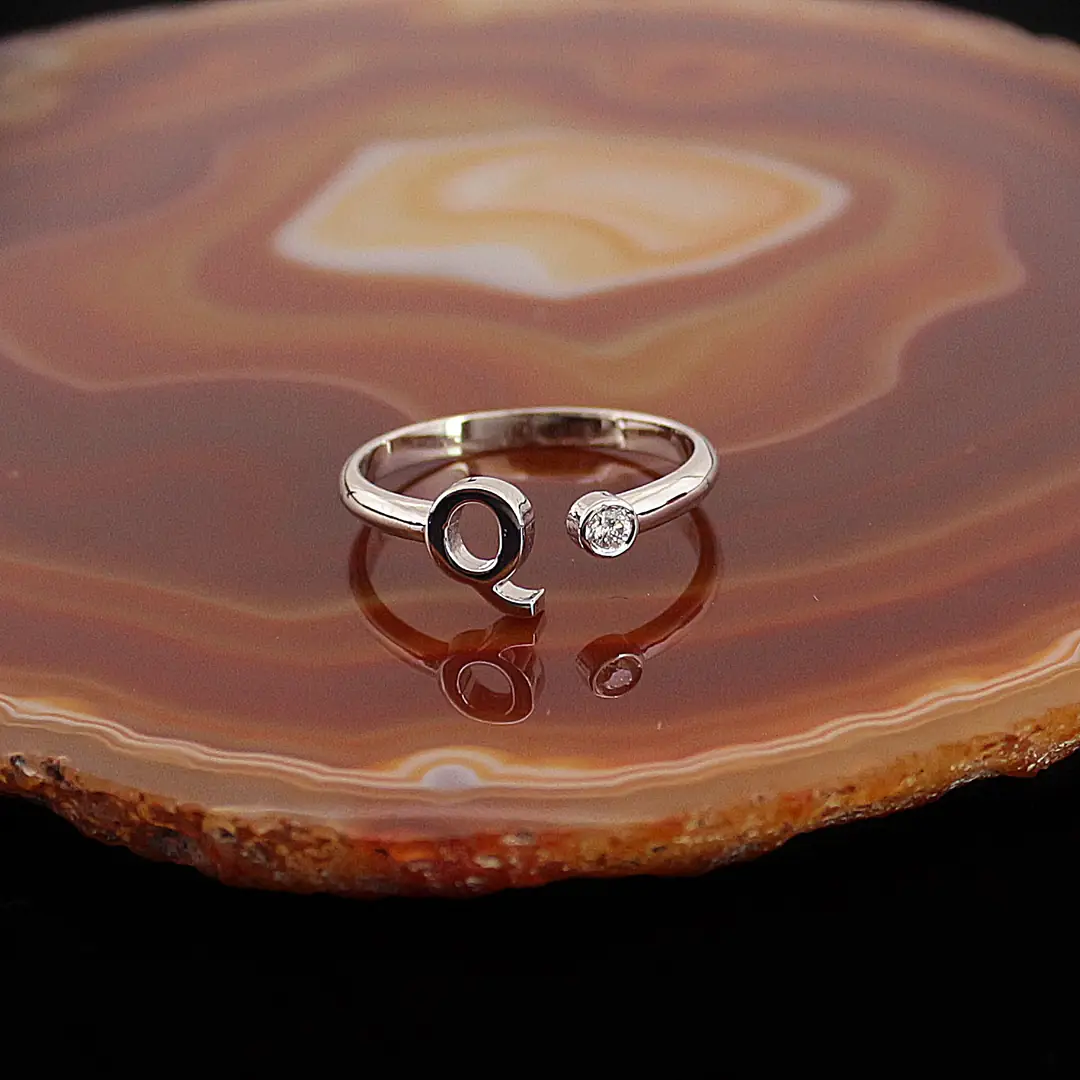 Diamond Ring Initial Q