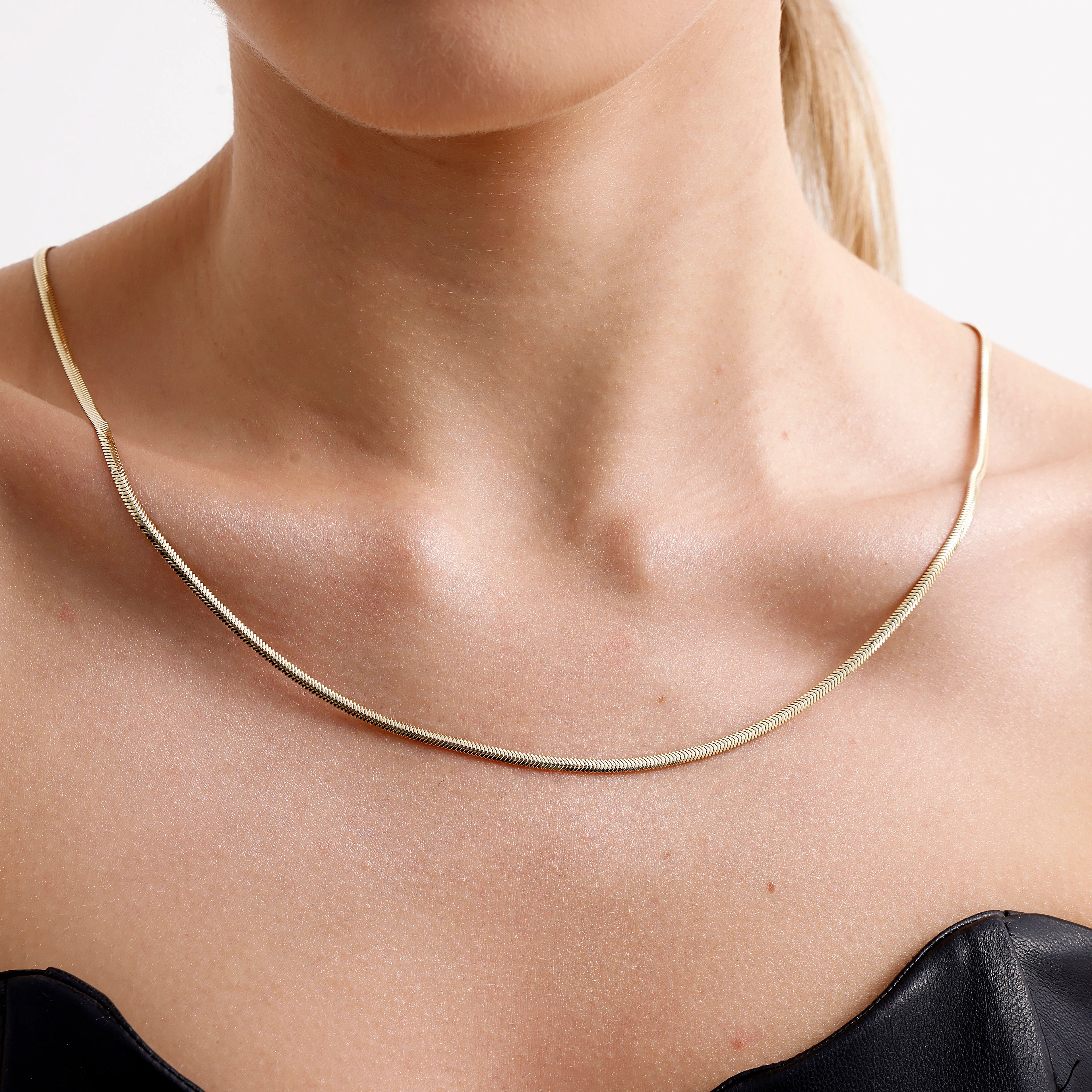 İtalyan Zincir Kolye 